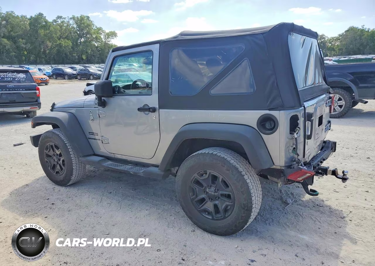 2014 Jeep Wrangler Sport VIN:1C4AJWAG8EL113507 - 2