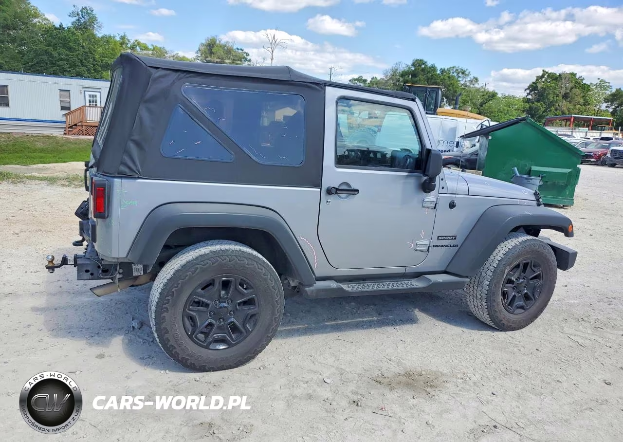 2014 Jeep Wrangler Sport VIN:1C4AJWAG8EL113507 - 3