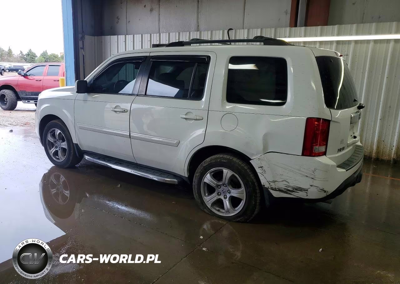 2012 Honda Pilot Exl VIN:5FNYF4H59CB070787 - 2