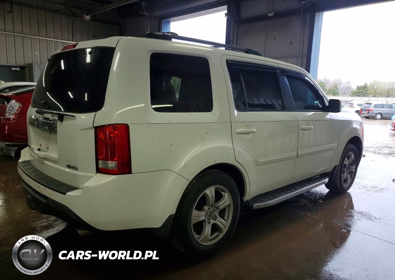 2012 Honda Pilot Exl VIN:5FNYF4H59CB070787 - 3