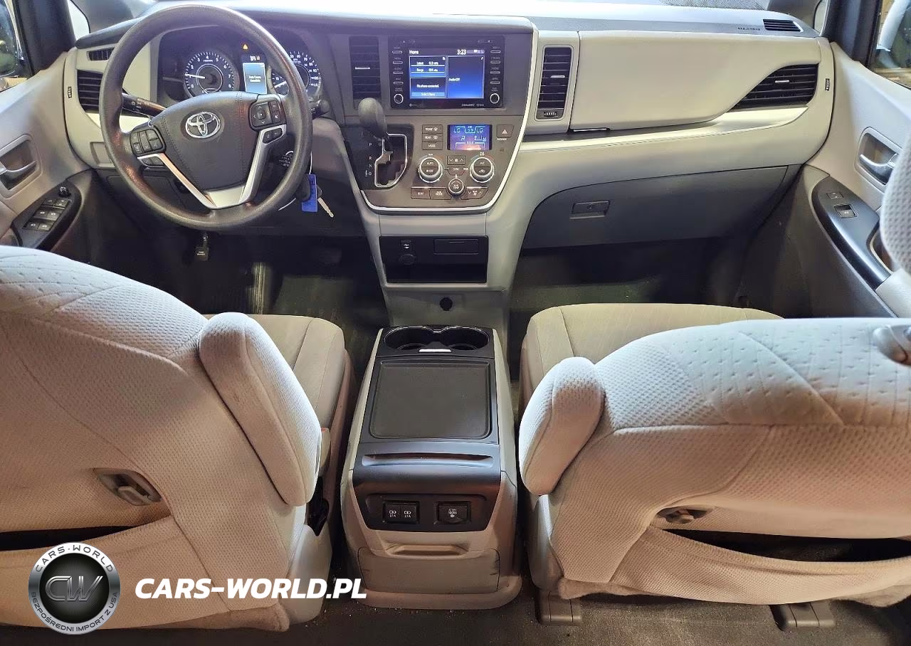 2020 Toyota Sienna Le VIN:5TDKZ3DC1LS040450 - 8