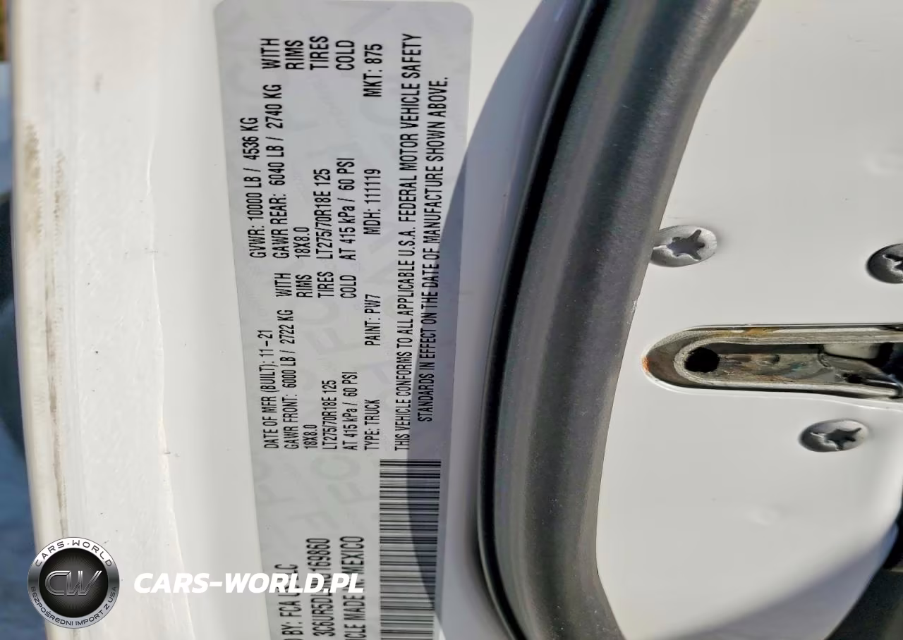 2022 Ram 2500 Big Horn VIN:3C6UR5DL0NG169860 - 12