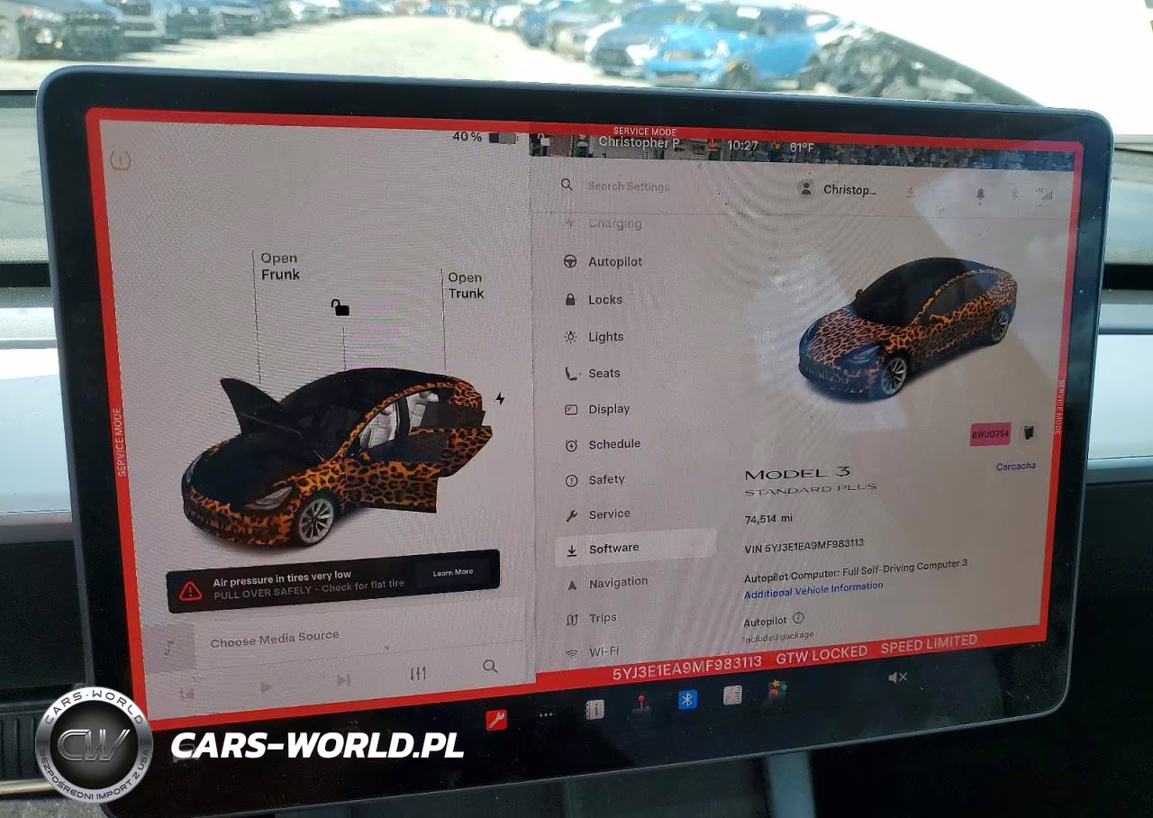 2021 Tesla Model 3 VIN:5YJ3E1EA9MF983113 - 9