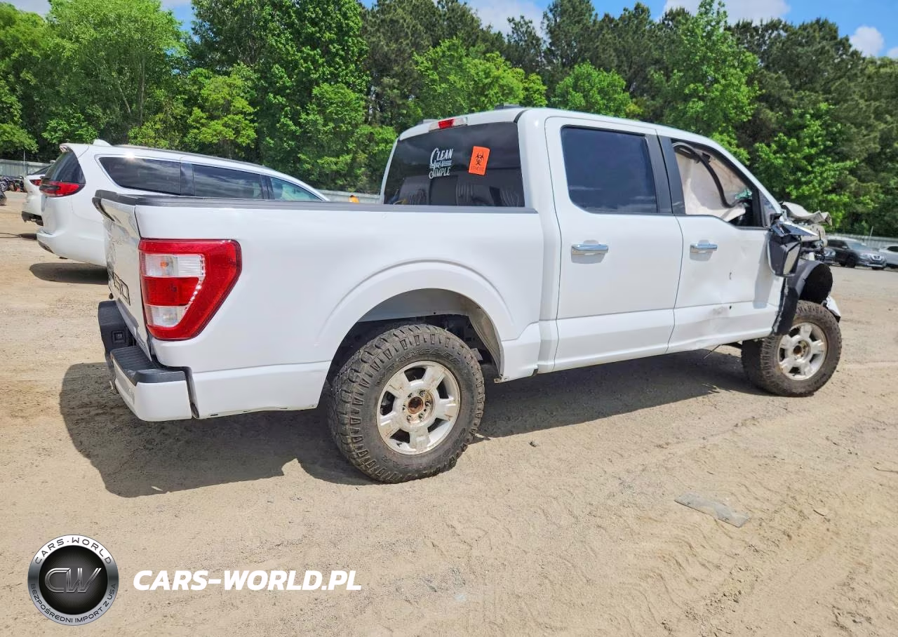 2021 Ford F150 Supercrew VIN:1FTEW1CP4MFB93517 - 3