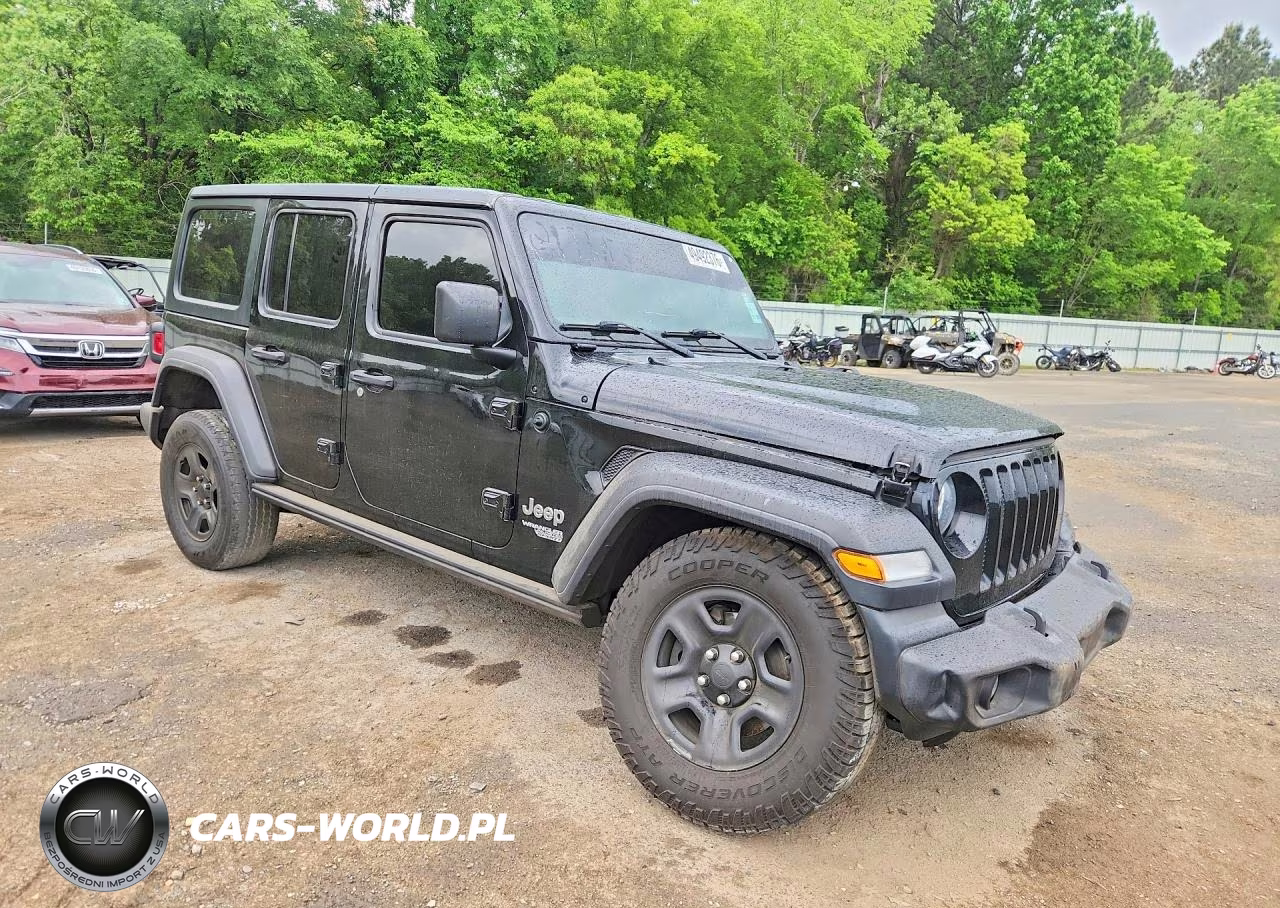 2018 Jeep Wrangler Unlimited Sport VIN:1C4HJXDNXJW295119 - 4