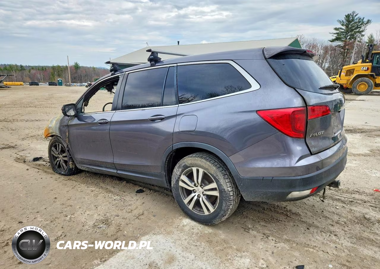 2017 Honda Pilot Exln VIN:5FNYF6H78HB034304 - 2