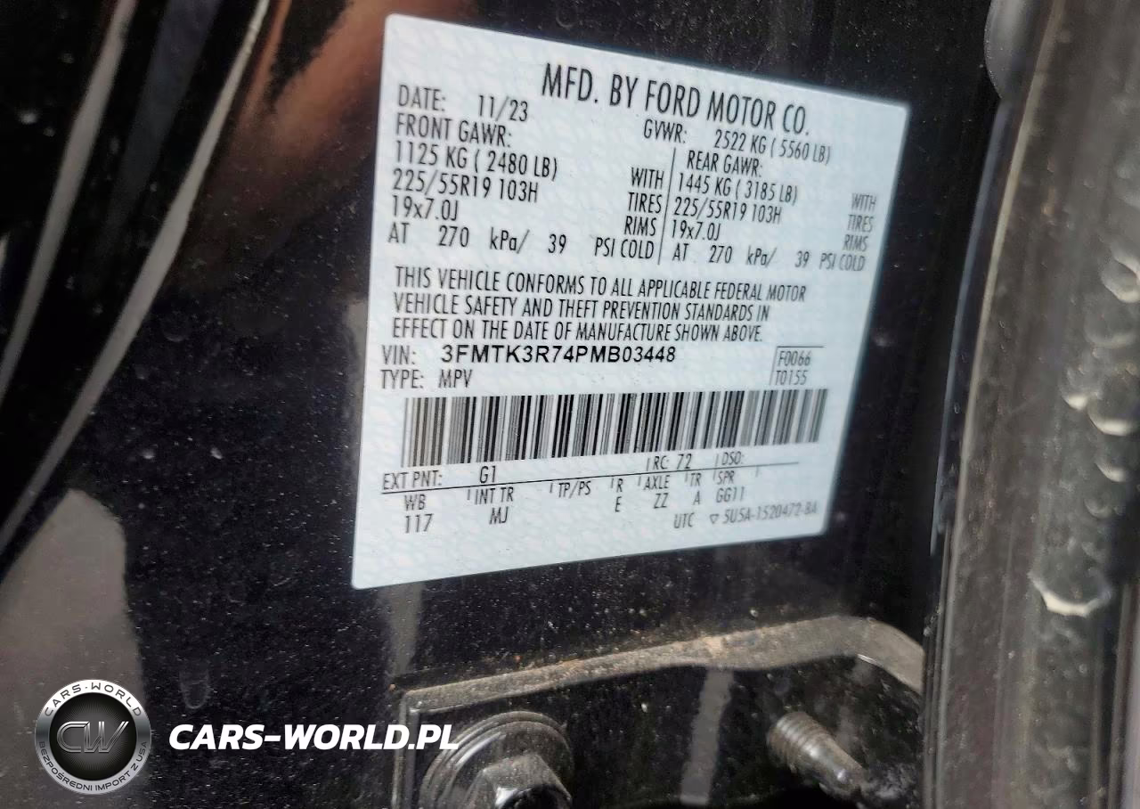 2023 Ford Mustang Mach-E Premium VIN:3FMTK3R74PMB03448 - 13