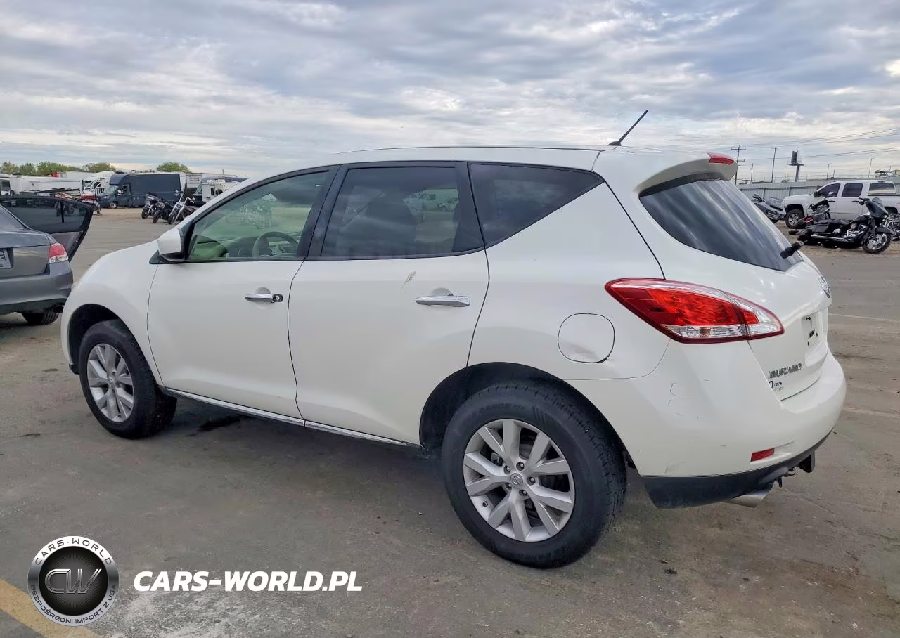 2013 Nissan Murano S VIN:JN8AZ1MU4DW207589 - 2
