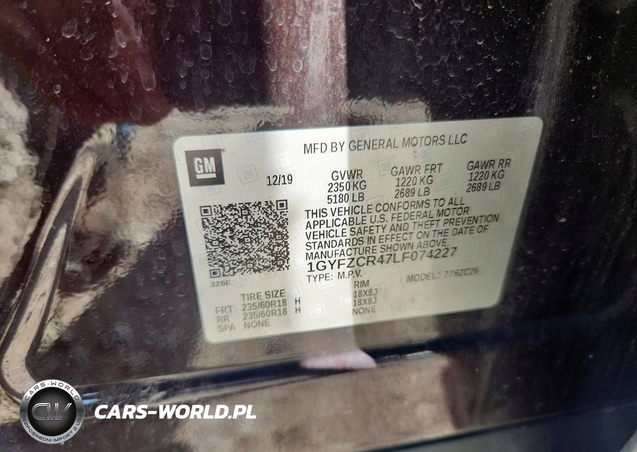 2020 Cadillac Xt4 Premium Luxury VIN:1GYFZCR47LF074227 - 12