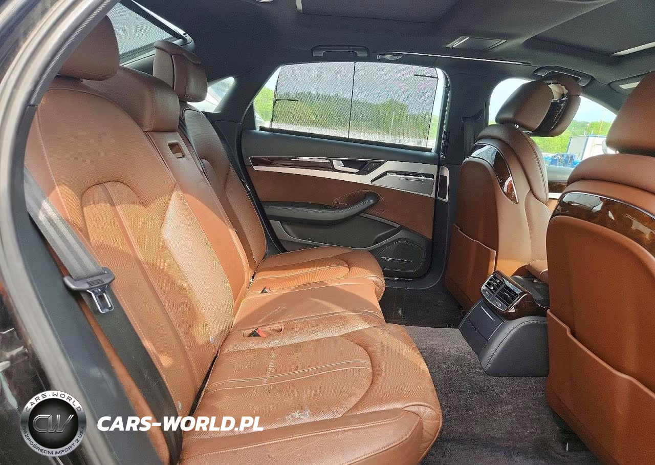2014 Audi A8 L Quattro VIN:WAURGAFD4EN010198 - 10