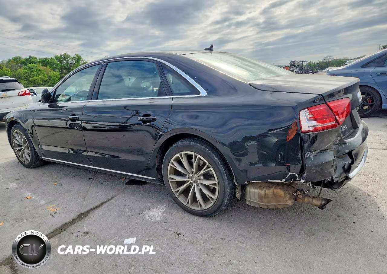 2014 Audi A8 L Quattro VIN:WAURGAFD4EN010198 - 2
