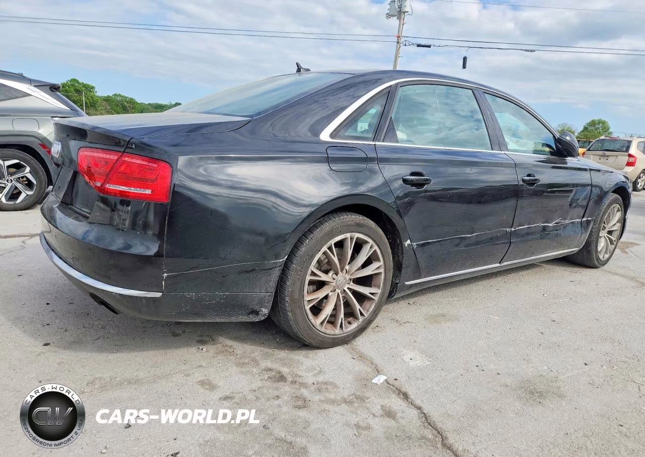 2014 Audi A8 L Quattro VIN:WAURGAFD4EN010198 - 3