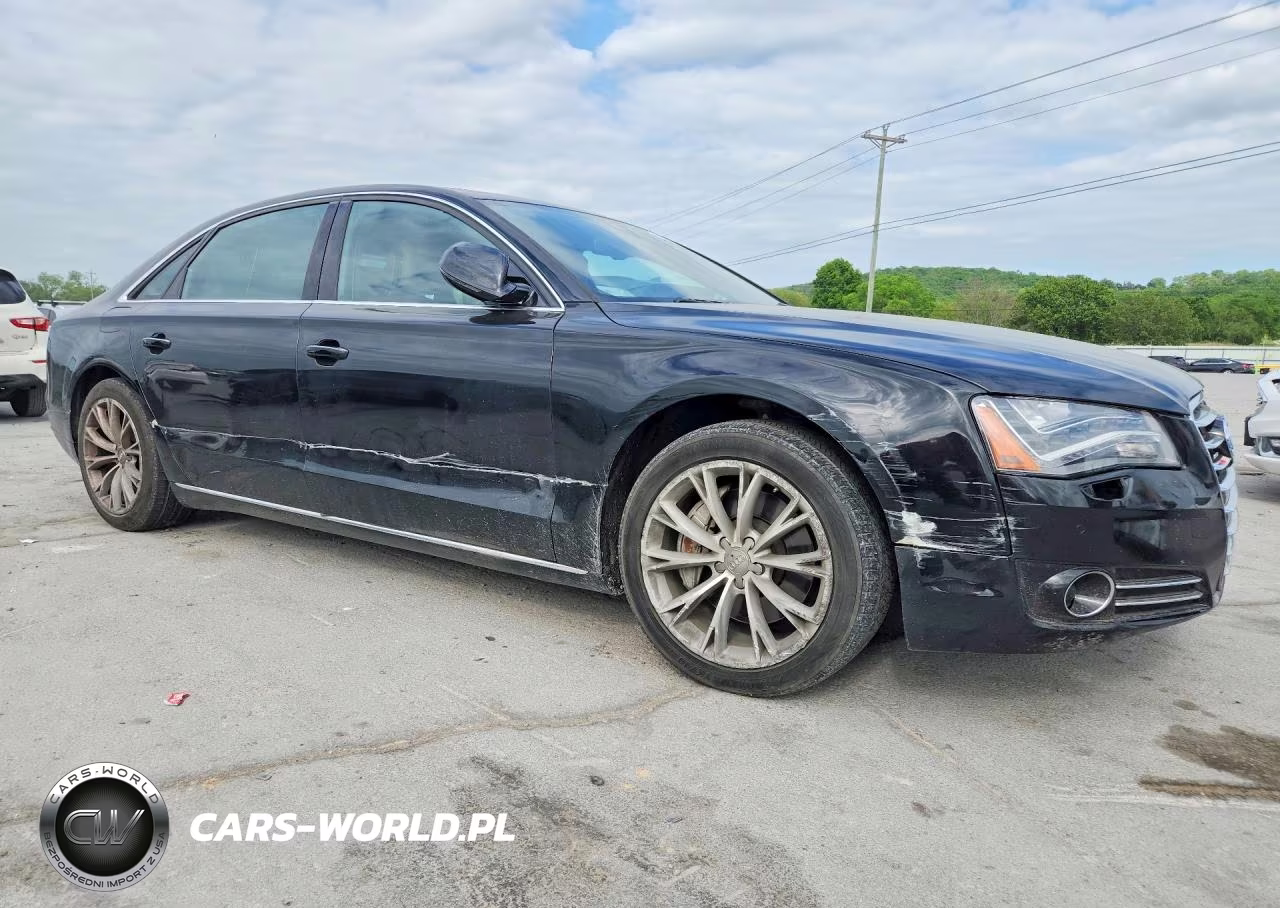 2014 Audi A8 L Quattro VIN:WAURGAFD4EN010198 - 4