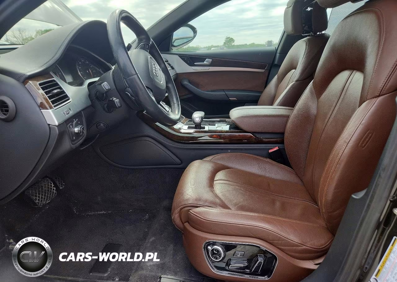 2014 Audi A8 L Quattro VIN:WAURGAFD4EN010198 - 7