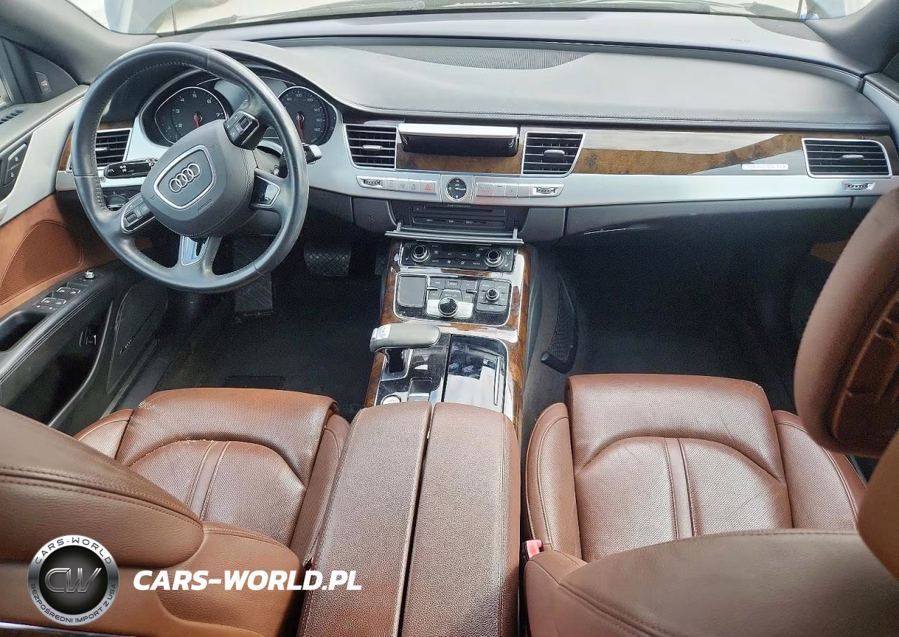 2014 Audi A8 L Quattro VIN:WAURGAFD4EN010198 - 8