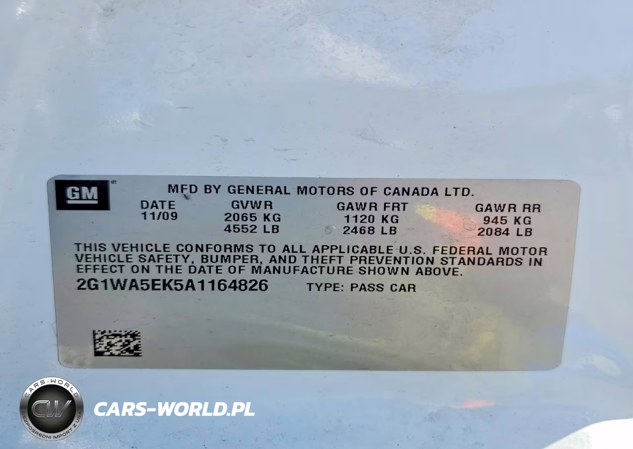 2010 Chevrolet Impala Ls VIN:2G1WA5EK5A1164826 - 13