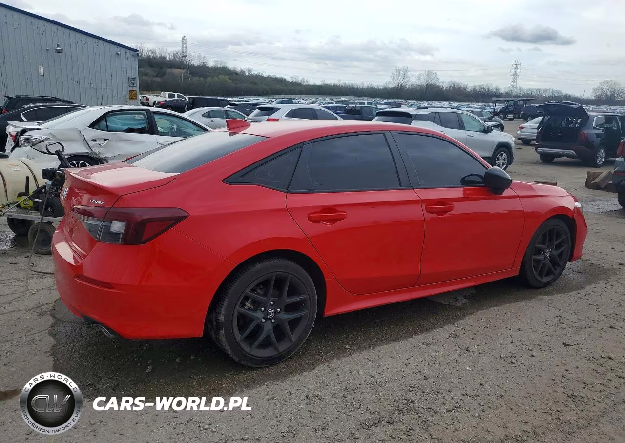 2025 Honda Civic Sport VIN:2HGFE2F59SH552591 - 3