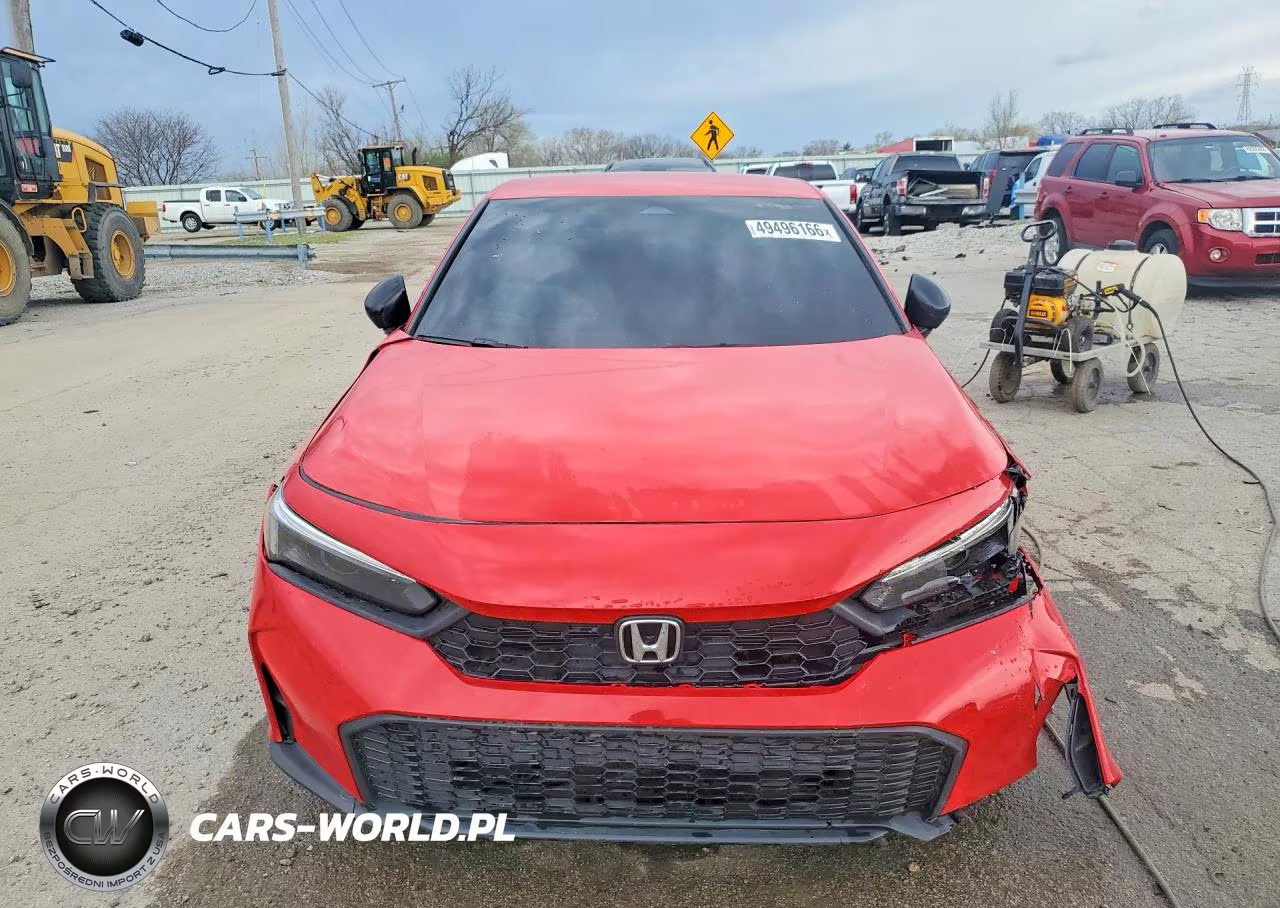 2025 Honda Civic Sport VIN:2HGFE2F59SH552591 - 5