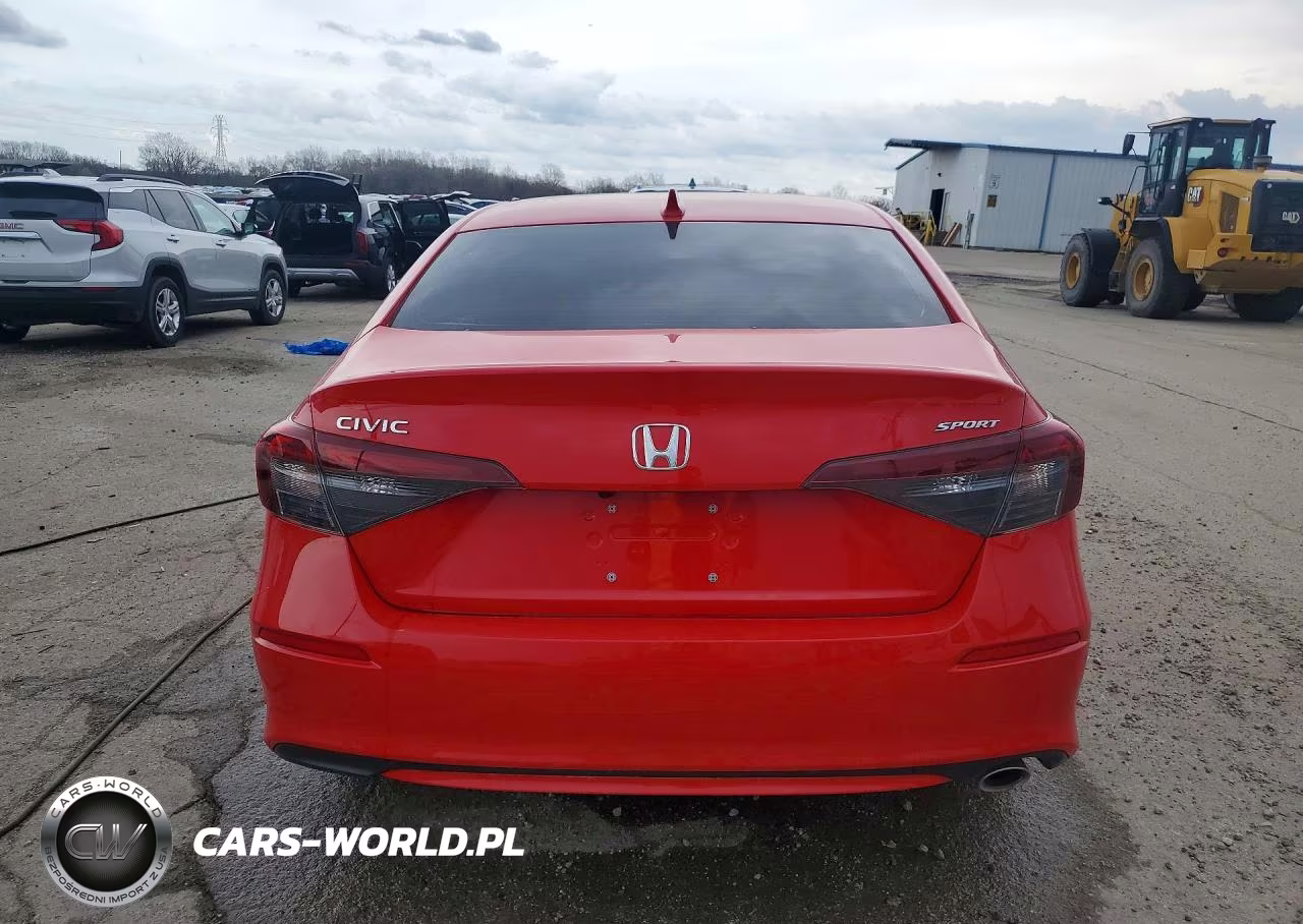 2025 Honda Civic Sport VIN:2HGFE2F59SH552591 - 6