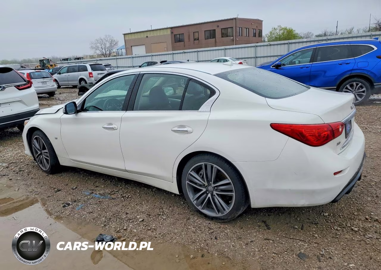 2014 Infiniti Q50 Sport VIN:JN1BV7AR4EM698695 - 2