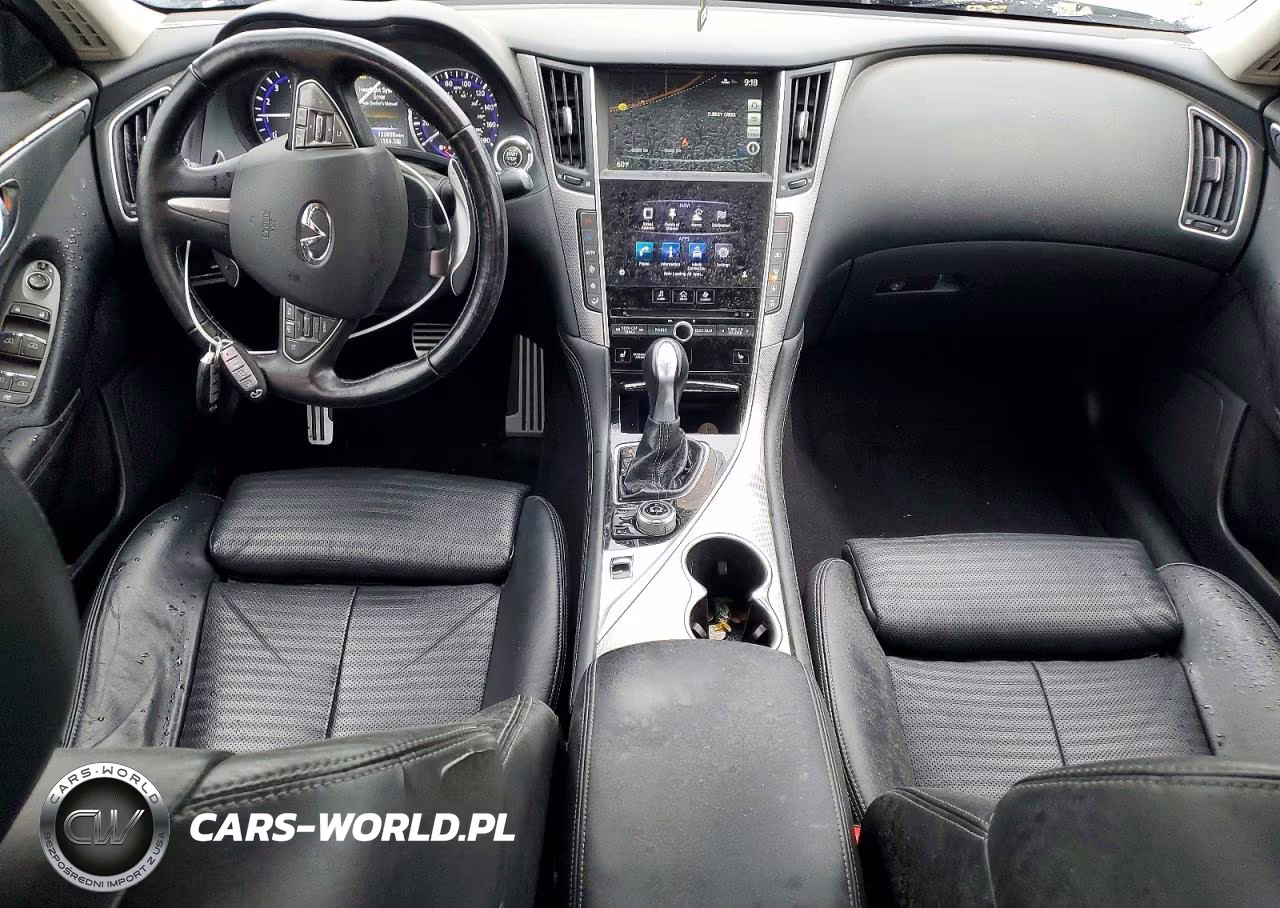 2014 Infiniti Q50 Sport VIN:JN1BV7AR4EM698695 - 8