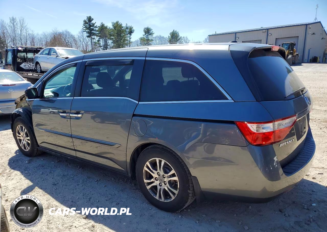 2013 Honda Odyssey Exl VIN:5FNRL5H67DB022220 - 2