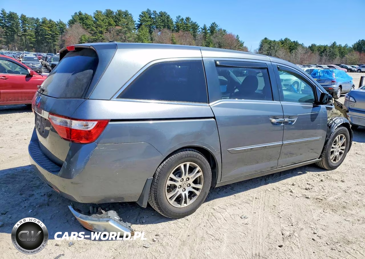 2013 Honda Odyssey Exl VIN:5FNRL5H67DB022220 - 3