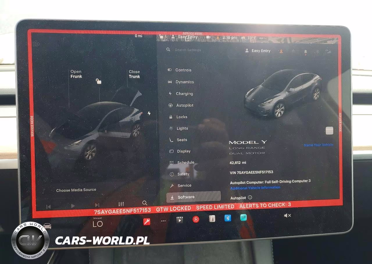 2022 Tesla Model Y VIN:7SAYGAEE5NF517153 - 9