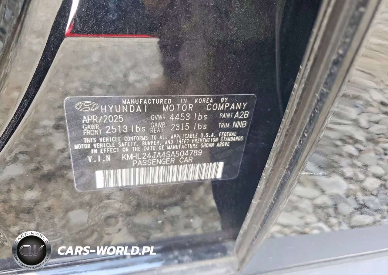2025 Hyundai Sonata Se VIN:KMHL24JA4SA504789 - 12