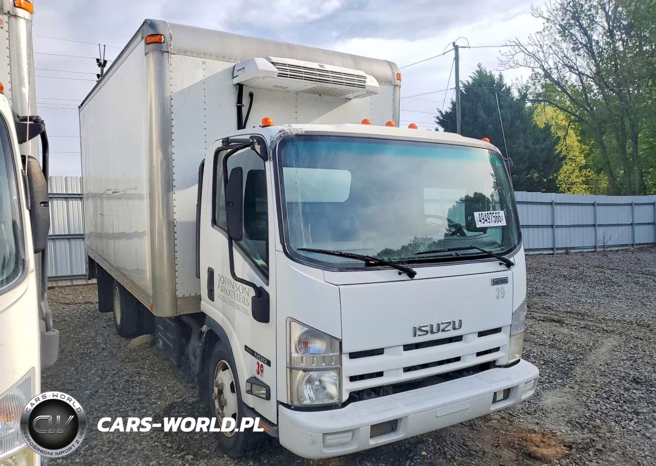 2014 Isuzu Nqr Refrigerated Box Truck VIN:JALE5W16XE7901354 - 4