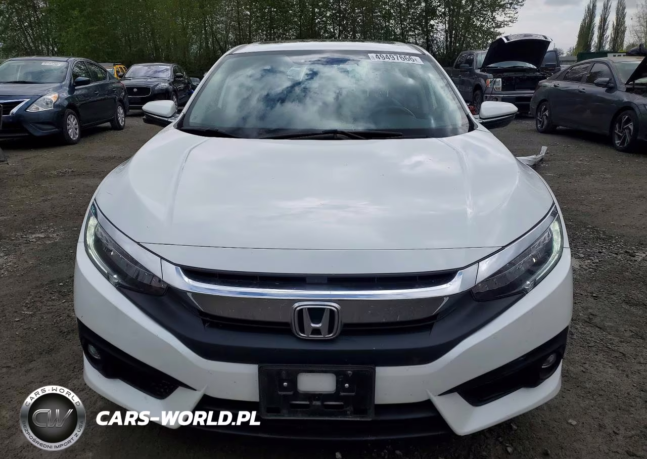 2018 Honda Civic Touring VIN:JHMFC1F96JX033847 - 5
