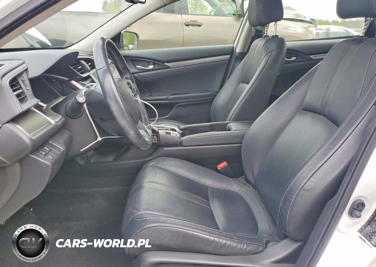 2018 Honda Civic Touring VIN:JHMFC1F96JX033847 - 7