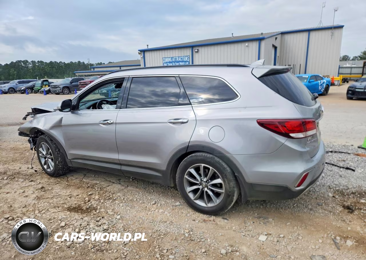 2017 Hyundai Santa Fe Se VIN:KM8SN4HF8HU231206 - 2