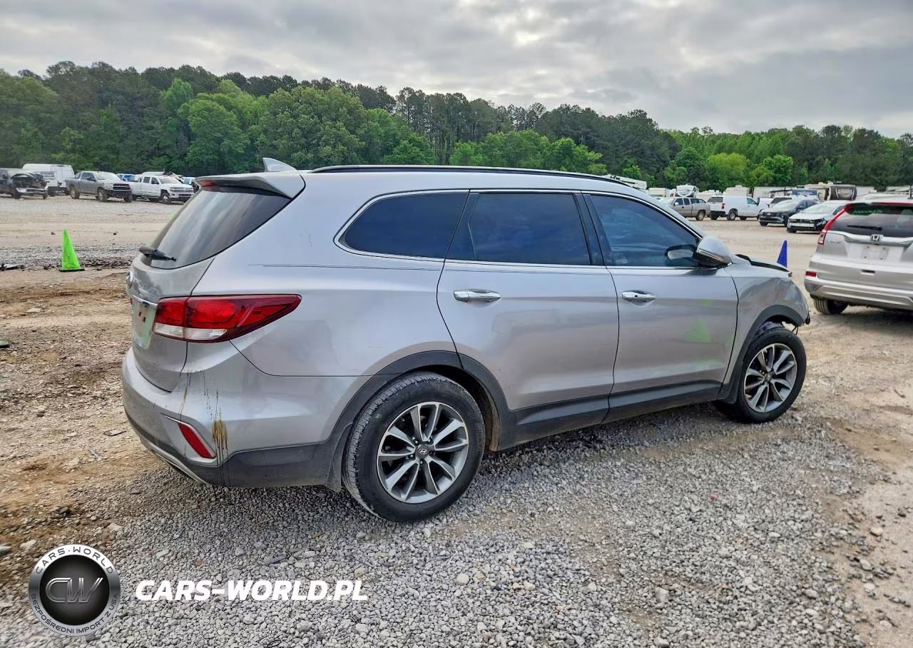 2017 Hyundai Santa Fe Se VIN:KM8SN4HF8HU231206 - 3
