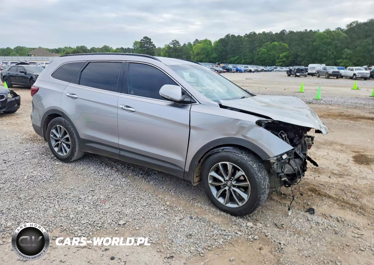 2017 Hyundai Santa Fe Se VIN:KM8SN4HF8HU231206 - 4