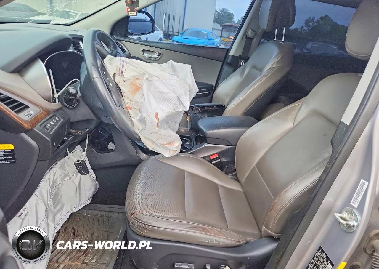 2017 Hyundai Santa Fe Se VIN:KM8SN4HF8HU231206 - 7
