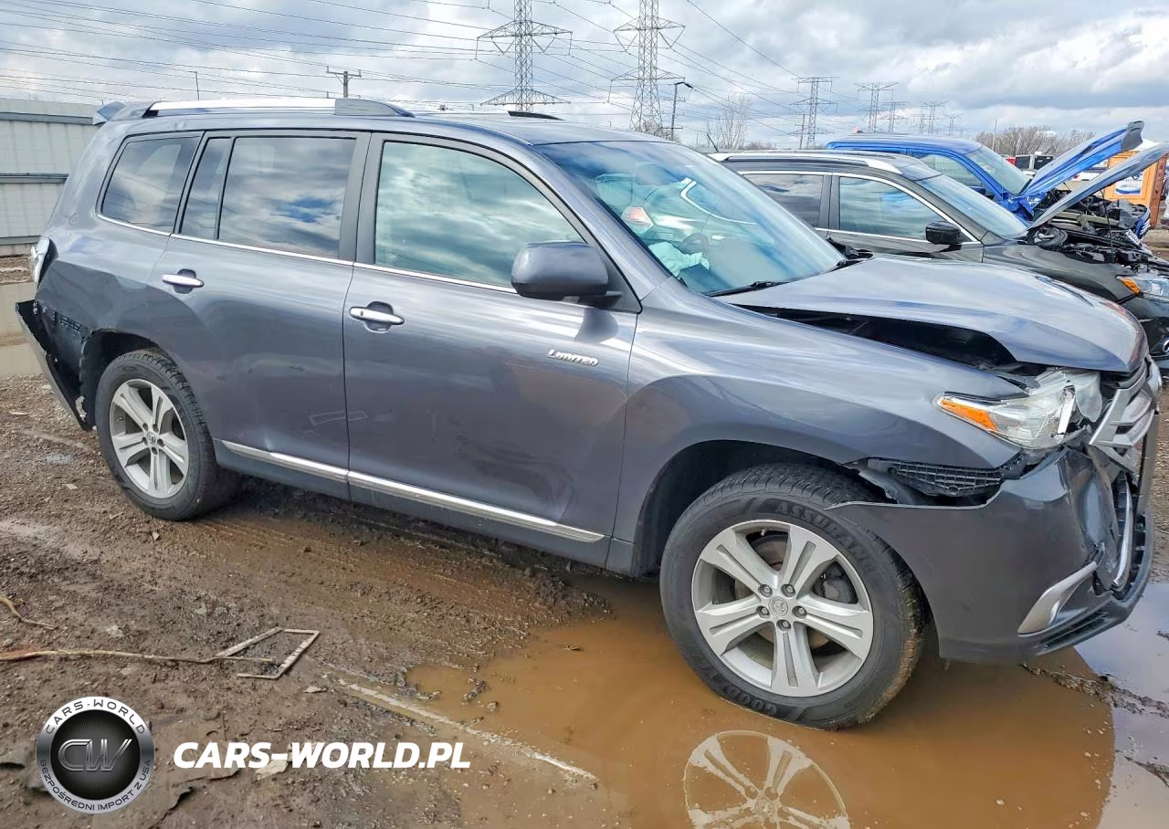2013 Toyota Highlander Limited VIN:5TDDK3EH9DS271704 - 4