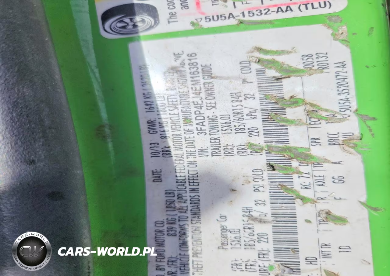 2014 Ford Fiesta Se VIN:3FADP4EJ4EM163816 - 12