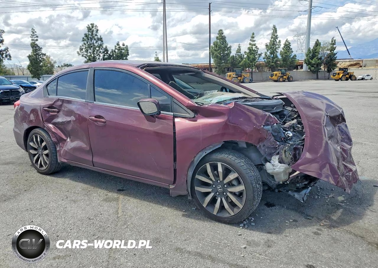 2015 Honda Civic Exl VIN:2HGFB2F98FH518059 - 4
