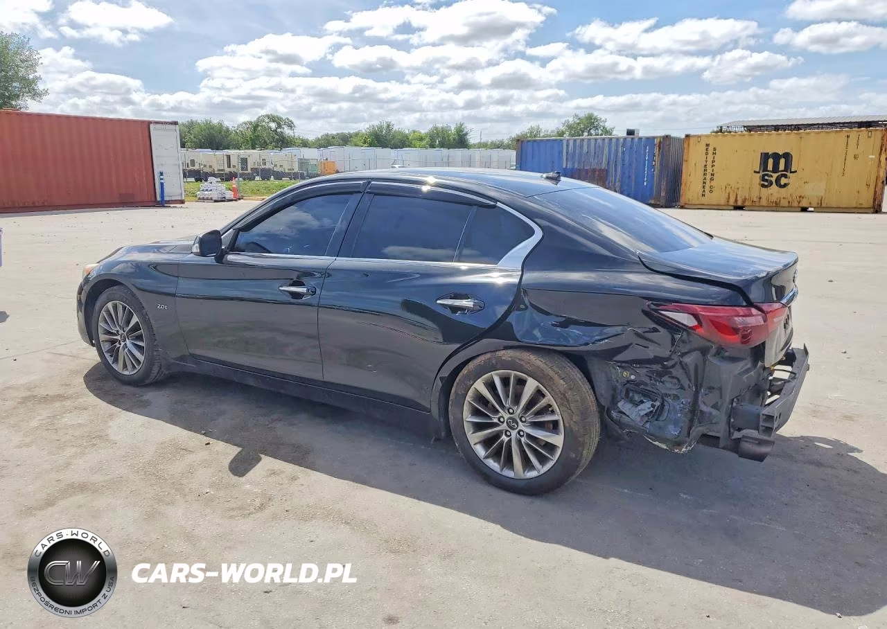 2018 Infiniti Q50 2.0T Luxe VIN:JN1CV7AP9JM241443 - 2