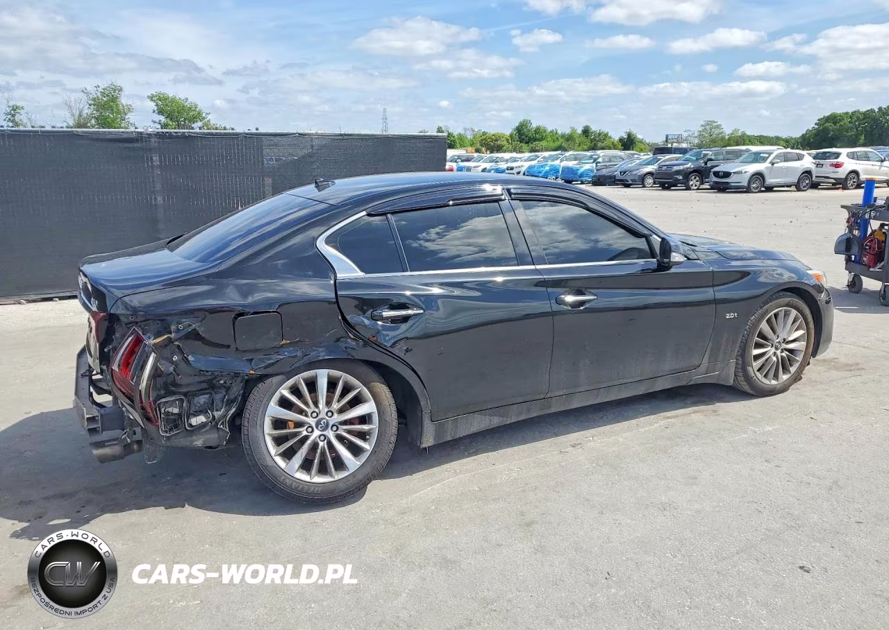 2018 Infiniti Q50 2.0T Luxe VIN:JN1CV7AP9JM241443 - 3