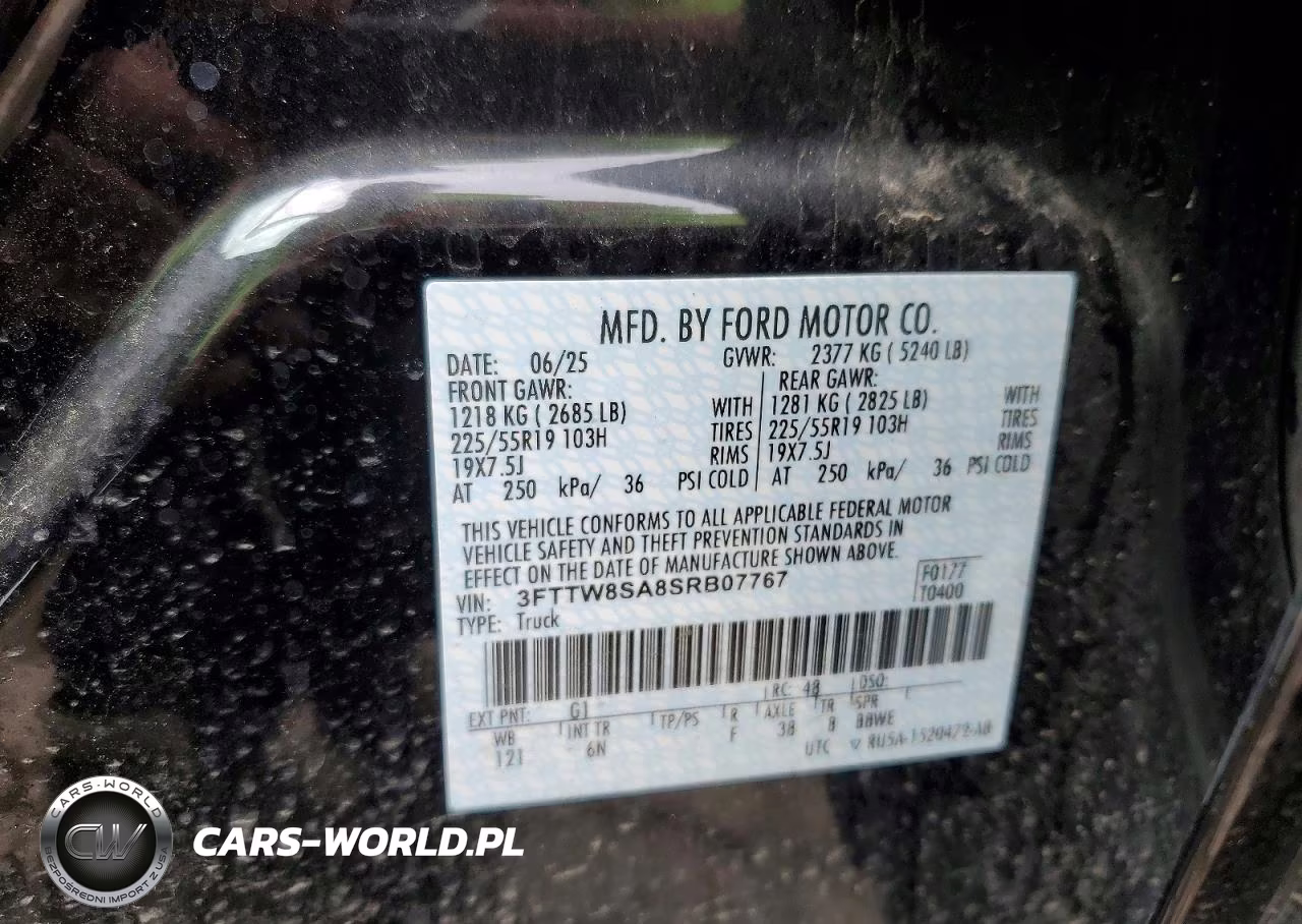 2025 Ford Maverick Lariat VIN:3FTTW8SA8SRB07767 - 14