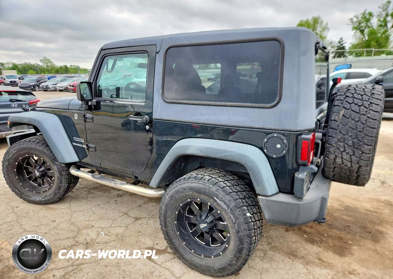 2012 Jeep Wrangler Sport VIN:1C4AJWAG9CL222443 - 2