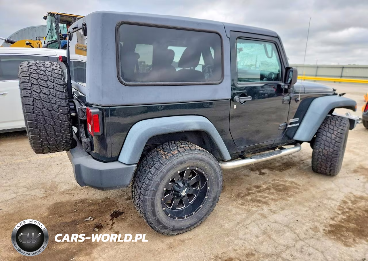2012 Jeep Wrangler Sport VIN:1C4AJWAG9CL222443 - 3