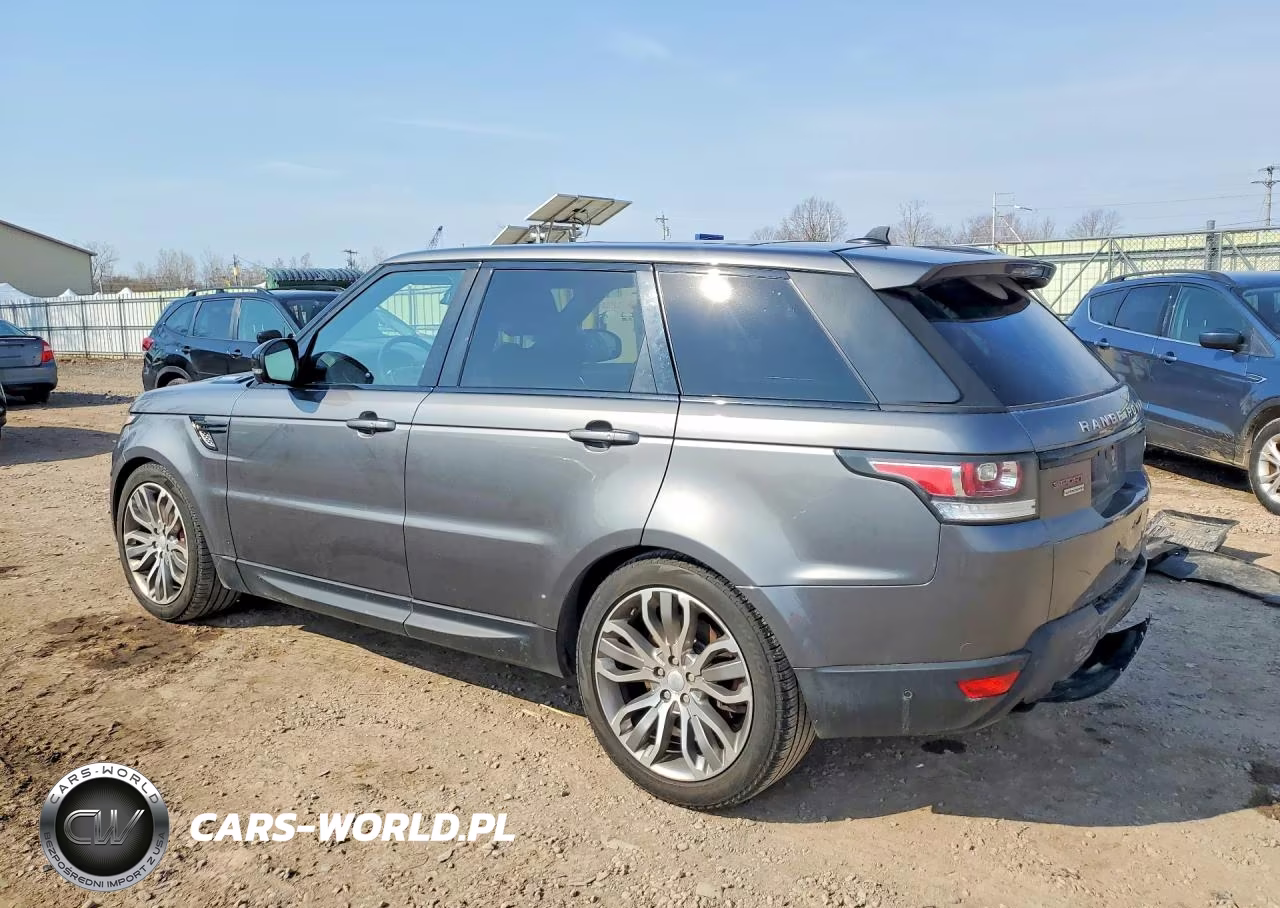 2016 Land Rover Range Rover Sport Sc VIN:SALWR2EF1GA102705 - 2