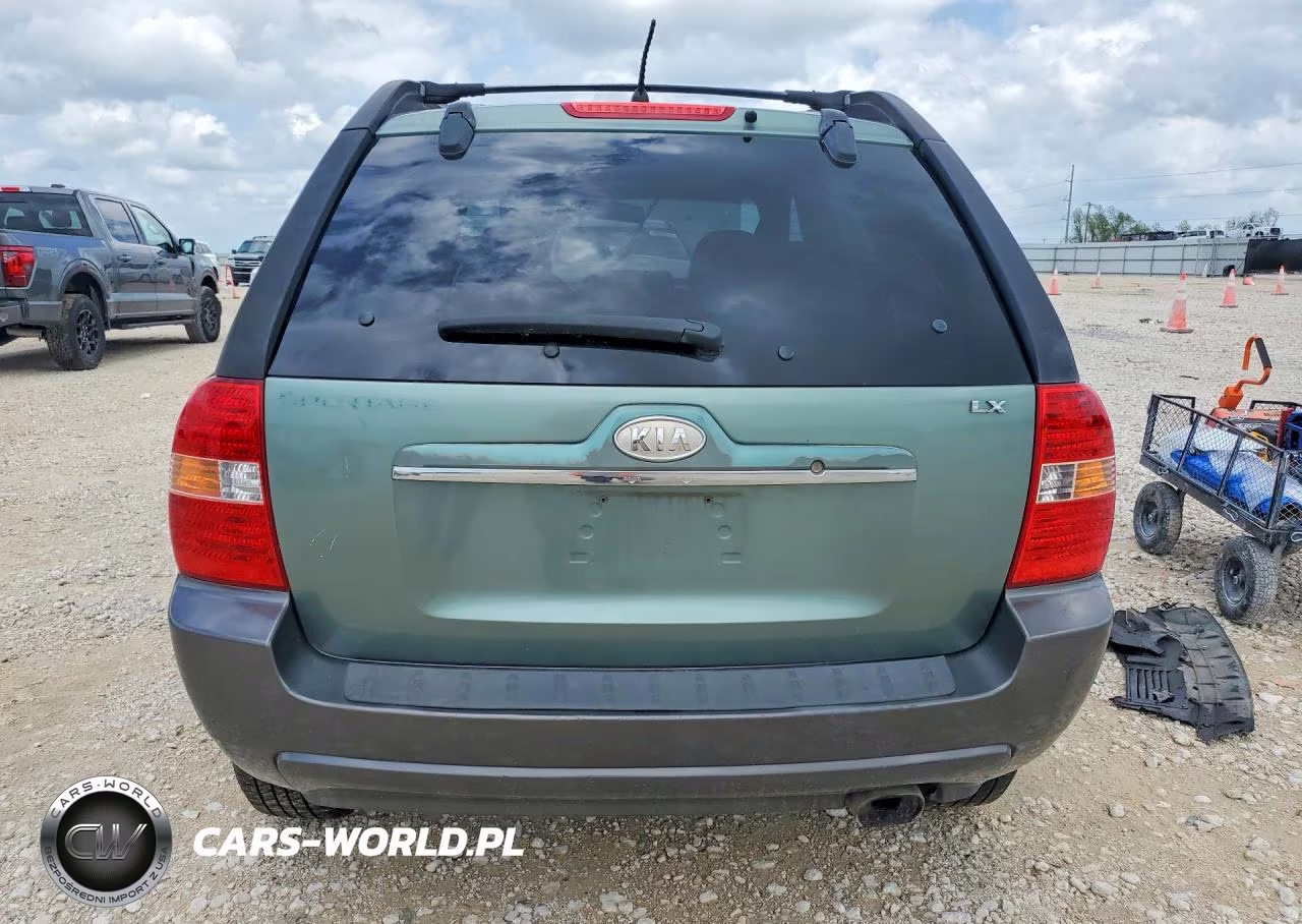 2007 Kia Sportage Lx VIN:KNDJF724X77432933 - 6