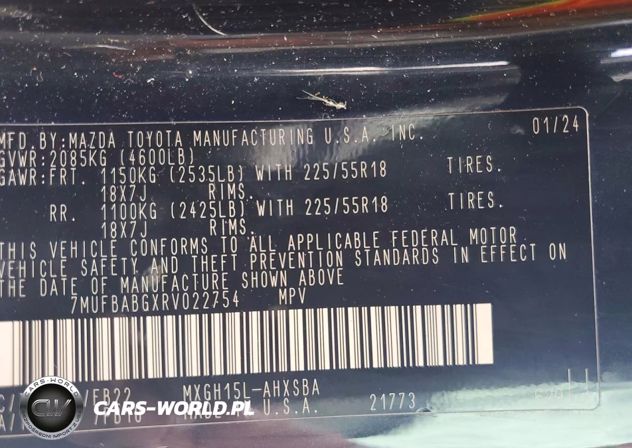 2024 Toyota Corolla Cross Hybrid Nightshade VIN:7MUFBABGXRV022754 - 14