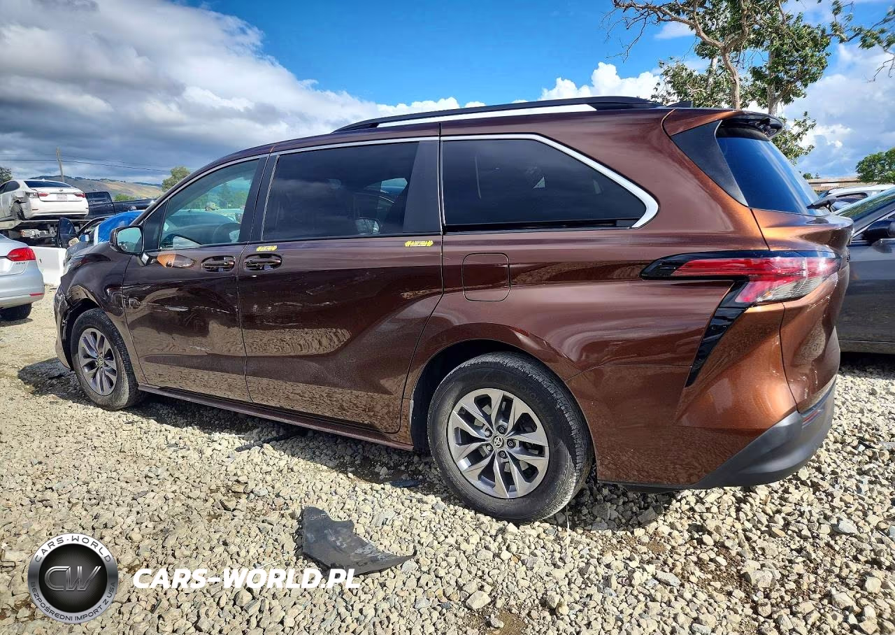 2022 Toyota Sienna Le VIN:5TDKRKEC5NS094619 - 2