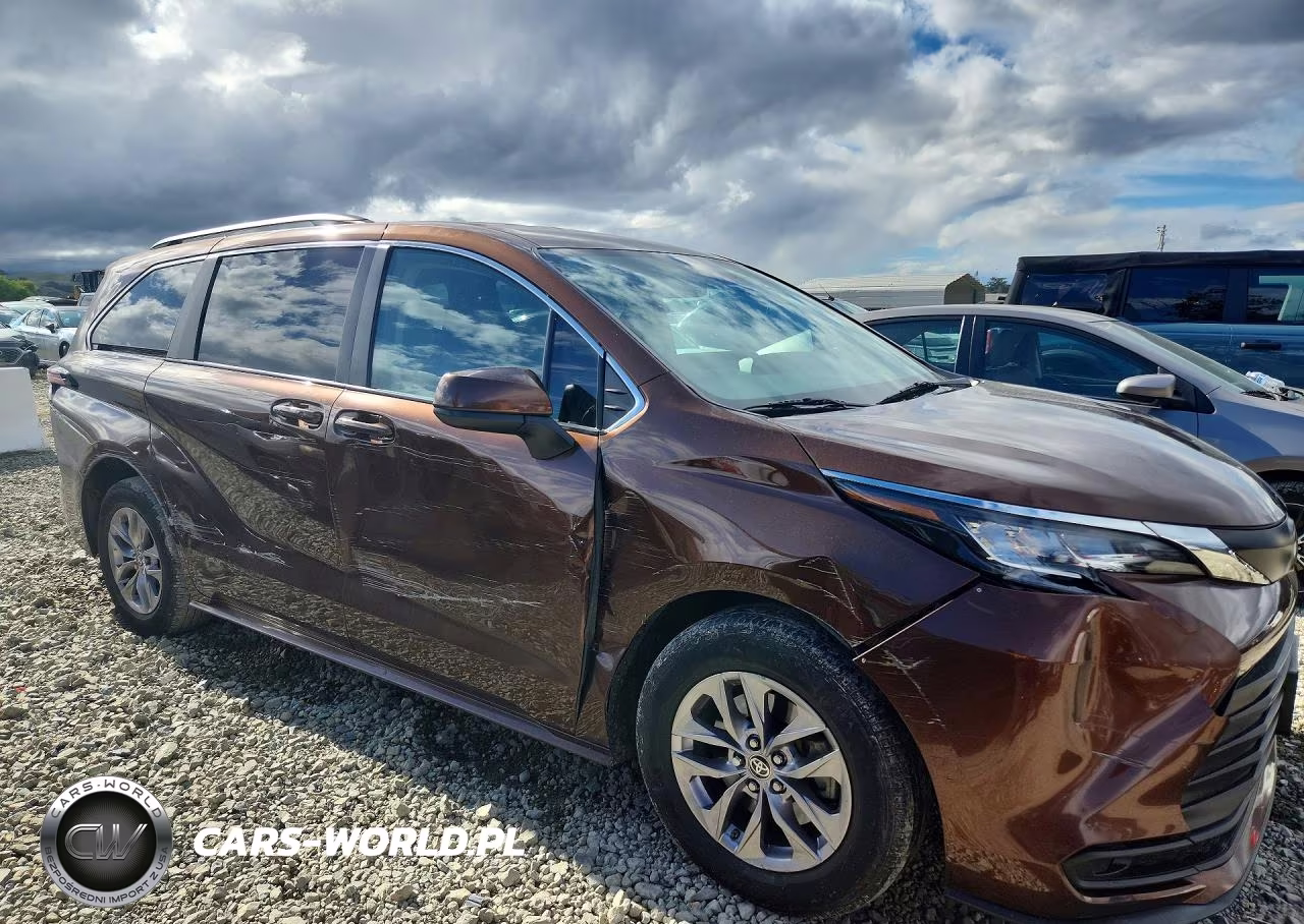 2022 Toyota Sienna Le VIN:5TDKRKEC5NS094619 - 4