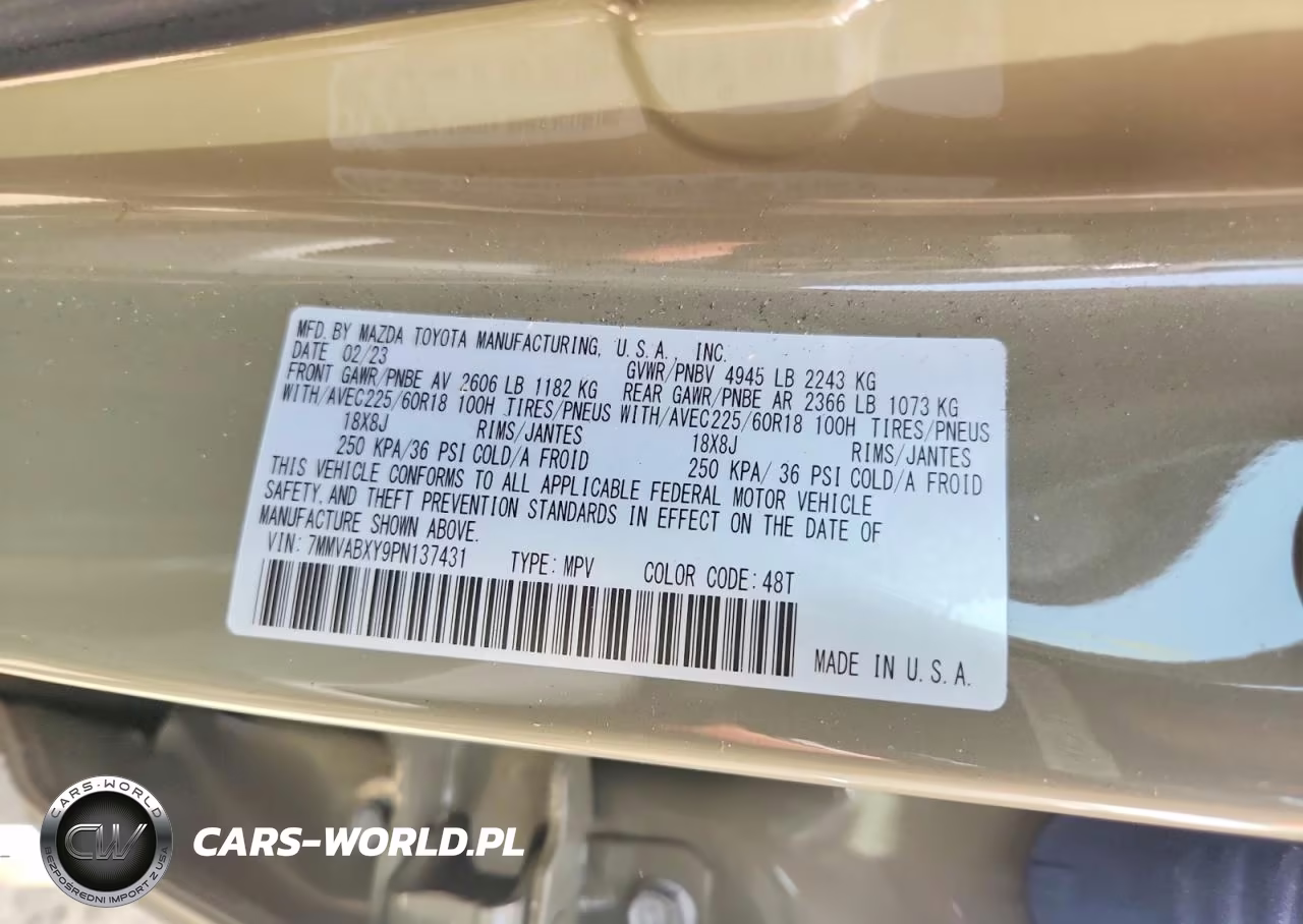 2023 Mazda Cx-50 Base VIN:7MMVABXY9PN137431 - 13